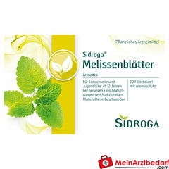 Sidroga® Melissenblättertee.