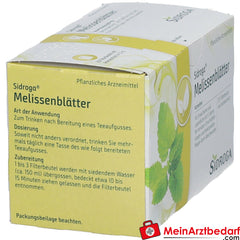 Sidroga® Melissenblättertee.
