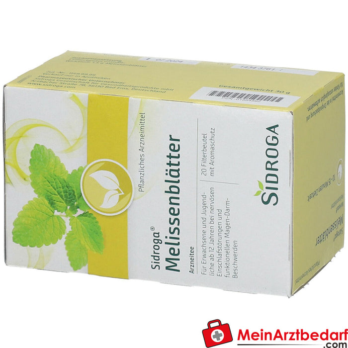 Sidroga® Té de hojas de melisa