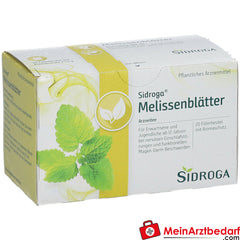 Sidroga® Melissenblättertee.