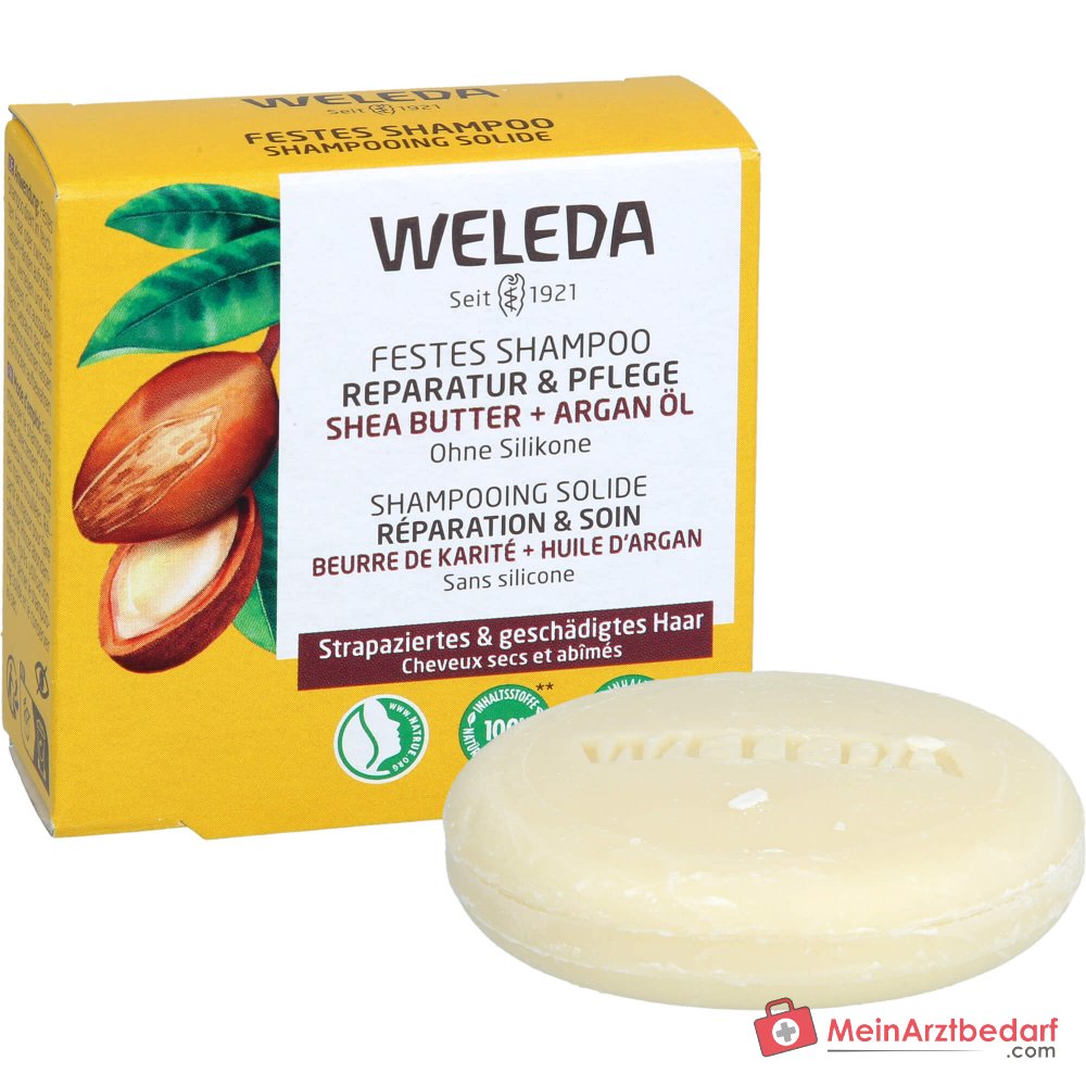 Weleda Festes Shampoo Reparatur & Pflege, 50 g