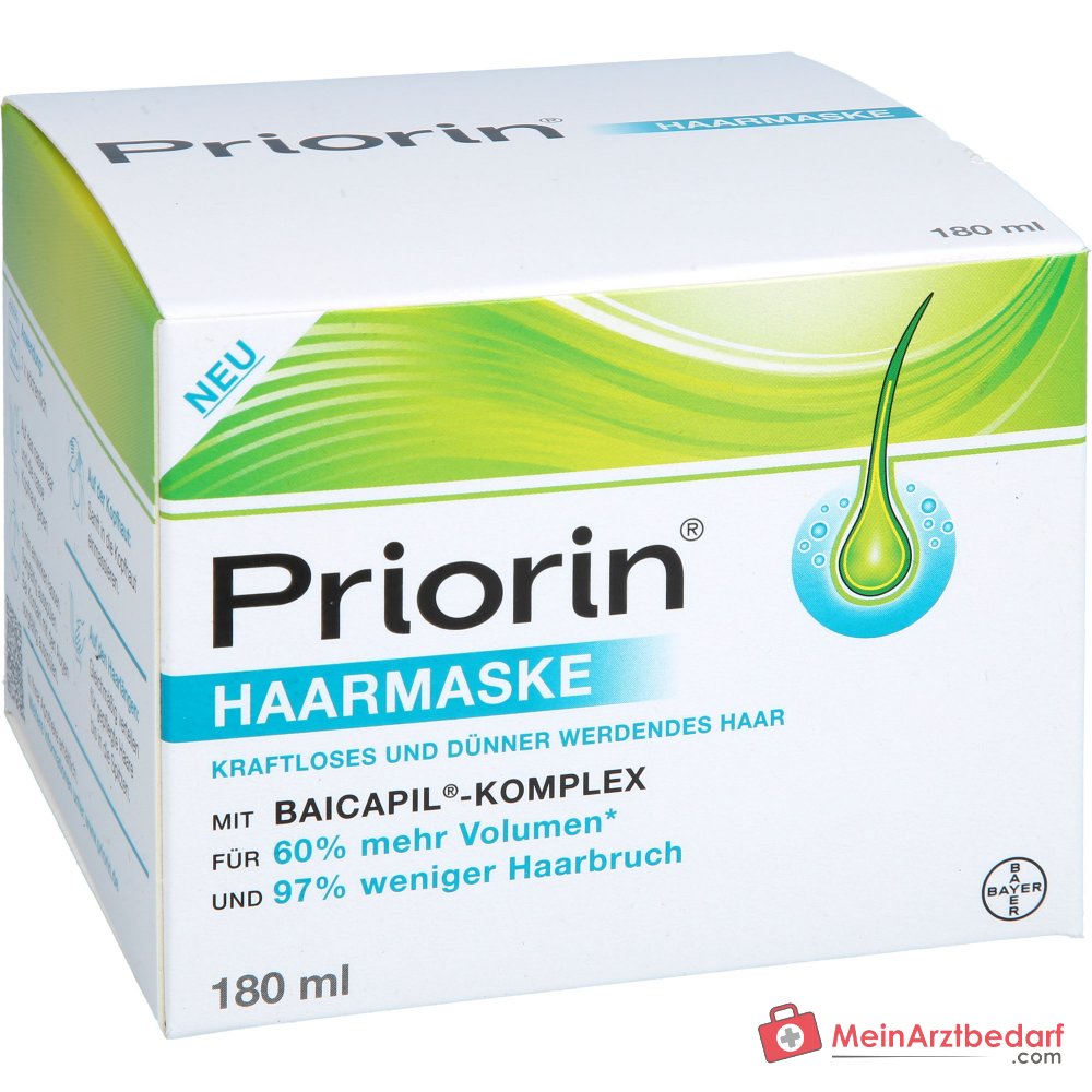 Mascarilla para el cabello Priorin, 180 ml