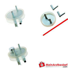 Dräger Flaschenkappen für Sekretflaschen.