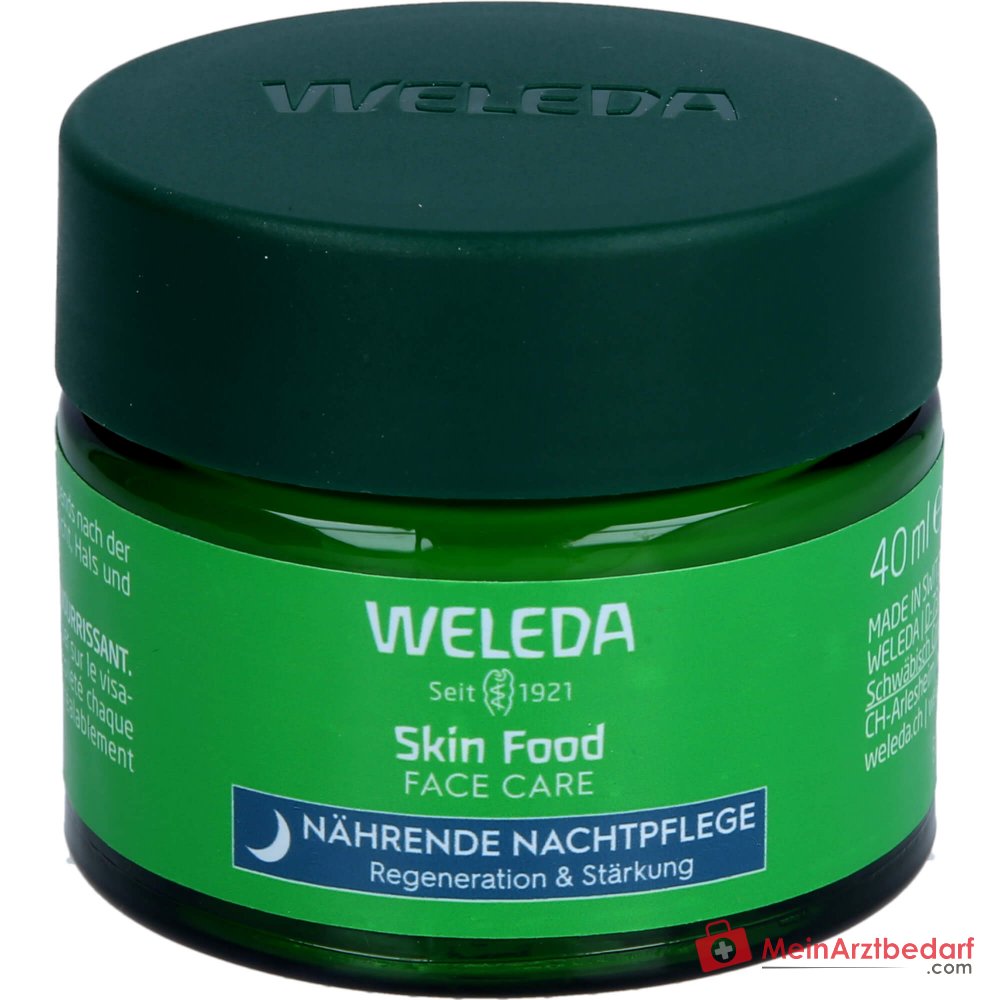 Weleda Skin Food Nährende Nachtpflege Gesichtscreme, 40 ml