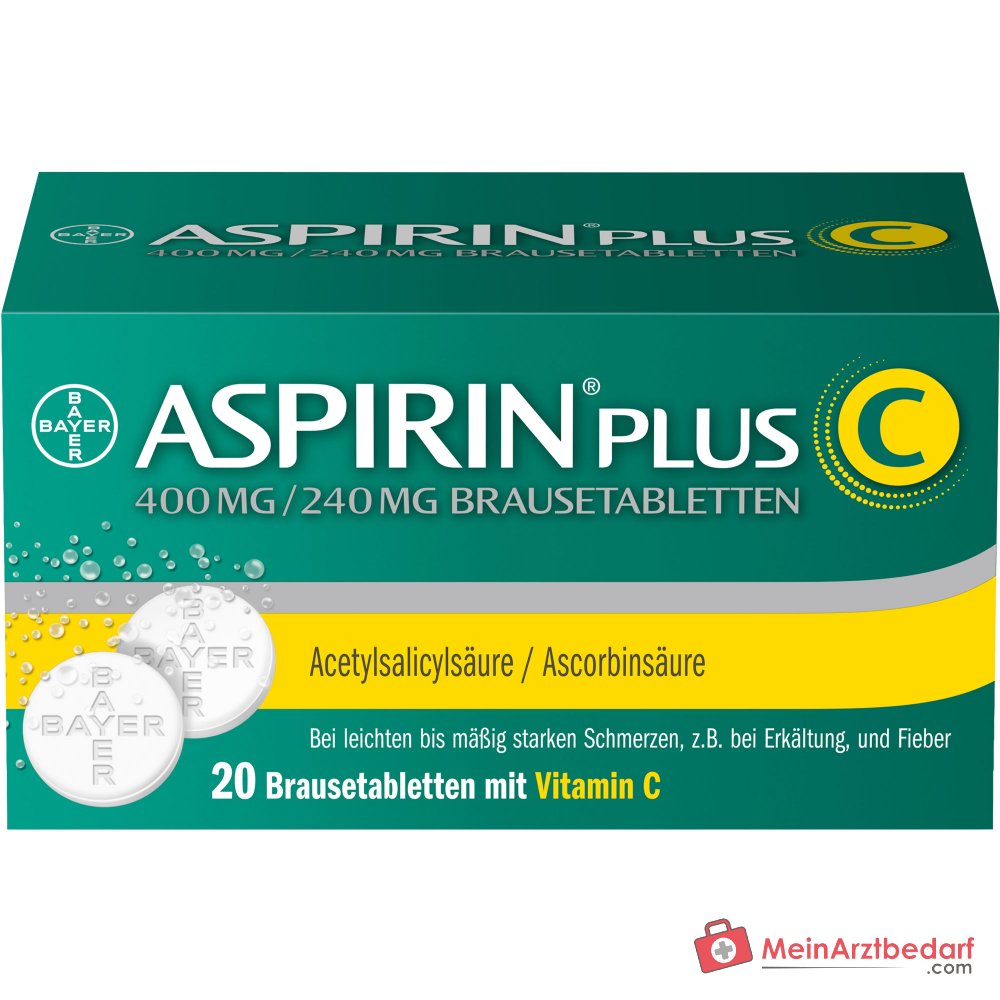 Aspirin plus C Brausetabletten, 20 St.