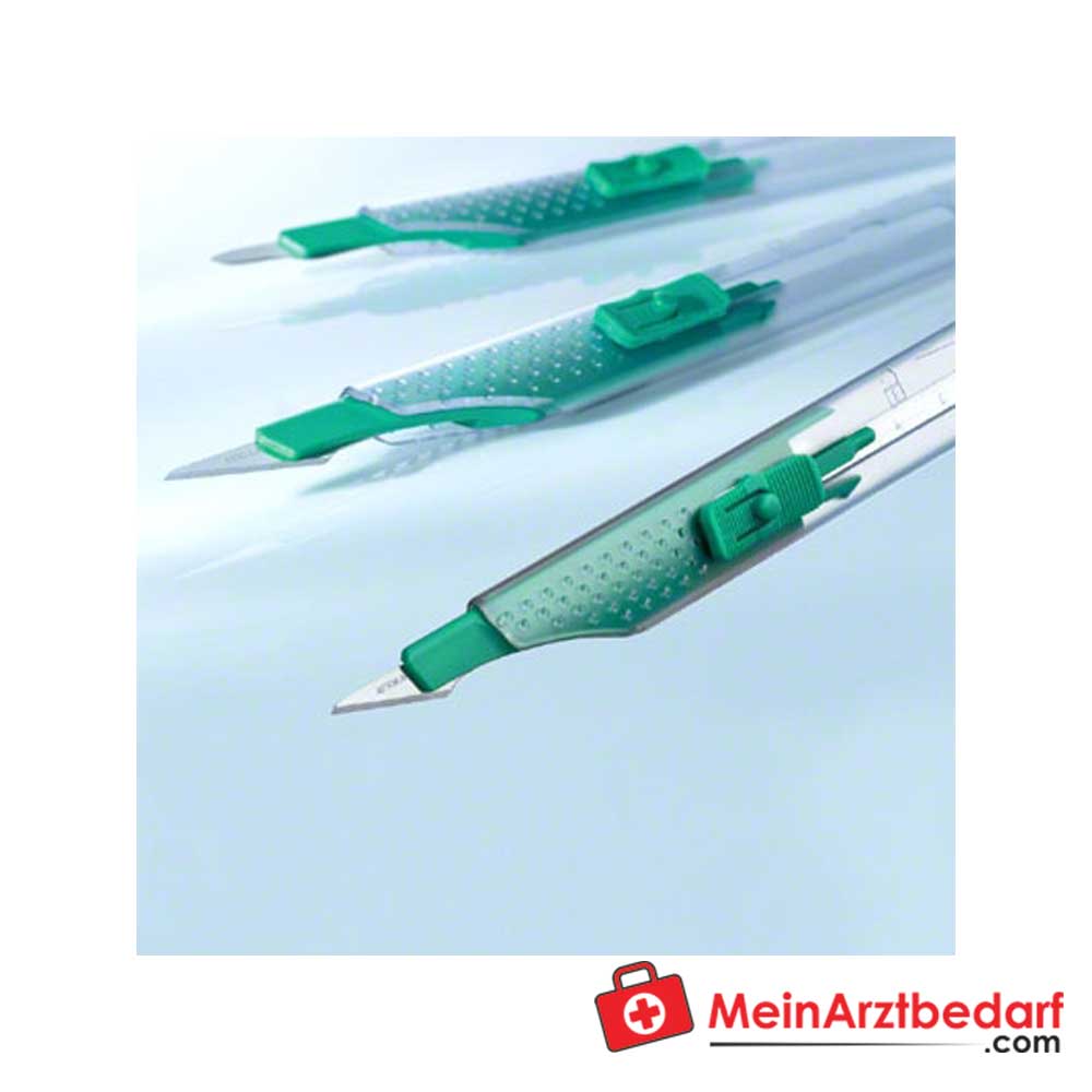 B. Braun Aesculap Einmal-Sicherheitsskalpell (10 Stück).