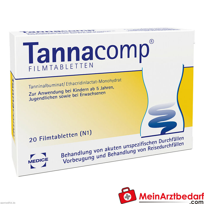 Tannacomp 500mg/50mg filmomhulde tabletten