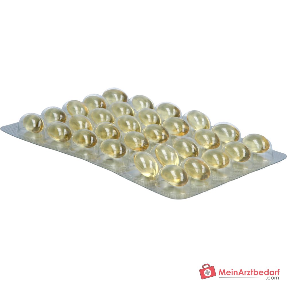 Hevert Omega-3 cápsulas blandas vegetales veganas, 120 uds.