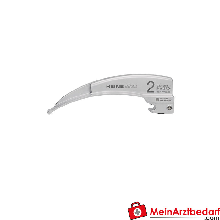 HEINE Classic+ 光纤（F.O.）刀片，根据 Macintosh 标准设计