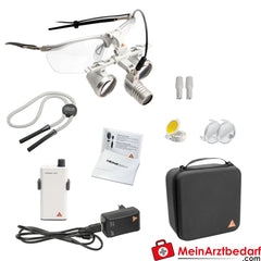 HEINE LoupeLight2 Set - HR 2.5x Binokularlupe 520mm + S-FRAME + mPack mini.