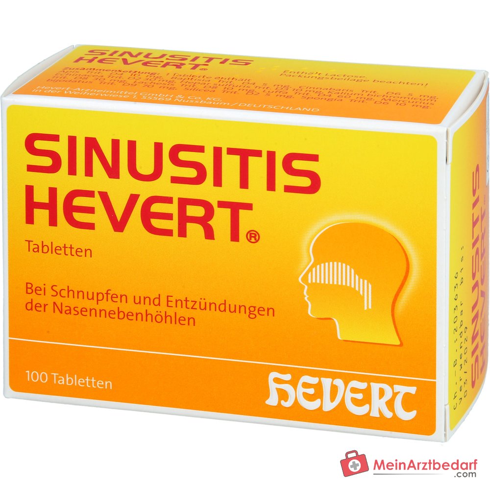 Hevert Sinusitis tabletki, 100 szt.