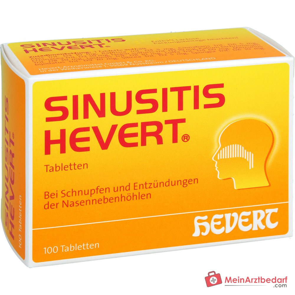 Hevert Sinusitis tabletki, 100 szt.