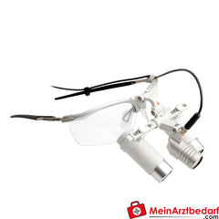 HEINE LoupeLight2 Set - HRP 4x Binokularlupe 340mm + S-FRAME + mPack mini.