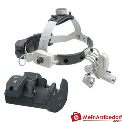 HEINE ML4 LED HEADLIGHT MIT HR / HRP BINOKULARLUPEN 2.5x/520mm.