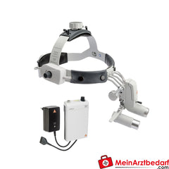 HEINE ML4 LED HEADLIGHT MIT HR / HRP BINOKULARLUPEN 6x/340mm.