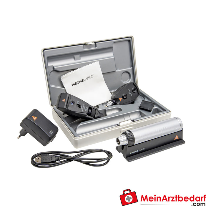 BETA 200 LED line skiascope with BETA4 USB charging handle/BETA4 NT charging handle