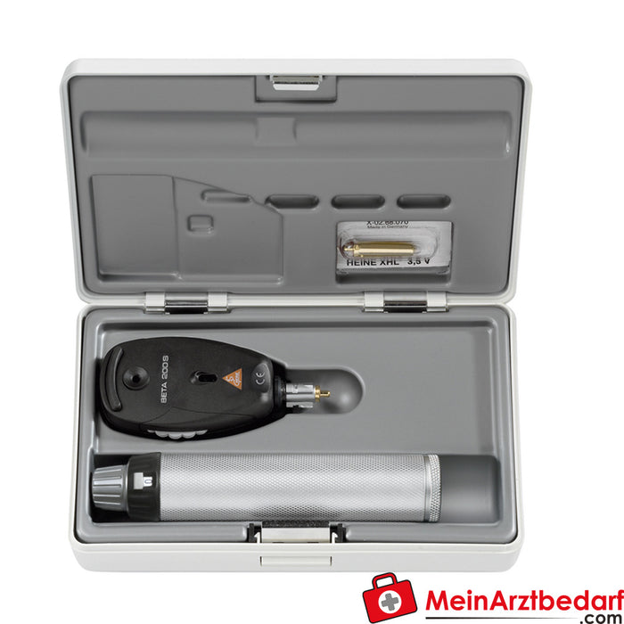 Heine Beta 200s oftalmoscoop - USB-oplaadhandvat