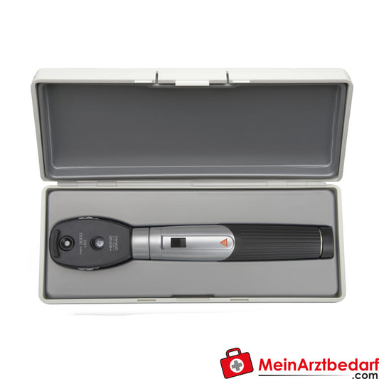 HEINE mini 3000 LED Ophthalmoskop, Batteriegriff + Batterien.