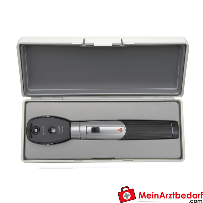 HEINE mini 3000 LED Ophthalmoskop, Batteriegriff + Batterien