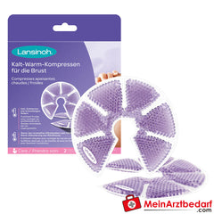 Lansinoh Kalt-Warm-Kompressen für die Brust.