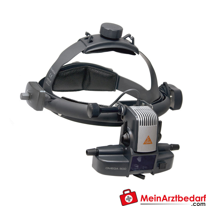 HEINE Omega 500 LED Indirecte binoculaire oftalmoscoop, netwerkbediening