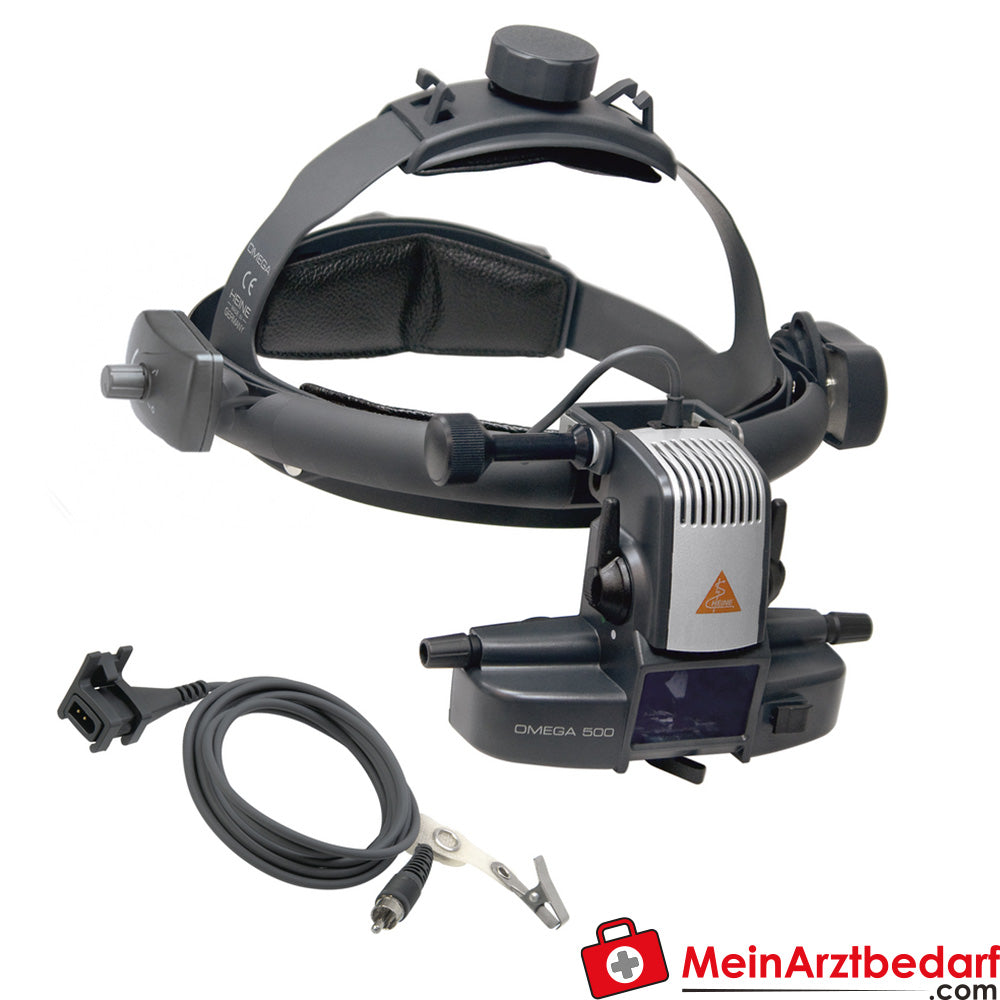 HEINE OMEGA 500 LED INDIREKTES BINOKULARES OPHTHALMOSKOP - ohne Stromquelle.