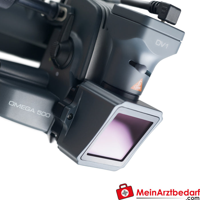 配备 DV1 数字摄像机的 HEINE Omega 500 LED
