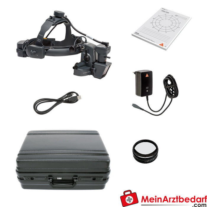 DV1 dijital video kameralı HEINE Omega 500 LED