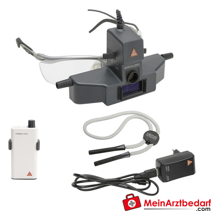 HEINE SIGMA 250 indirekt dürbün OPTHALMOSCOPE - mPack Mini