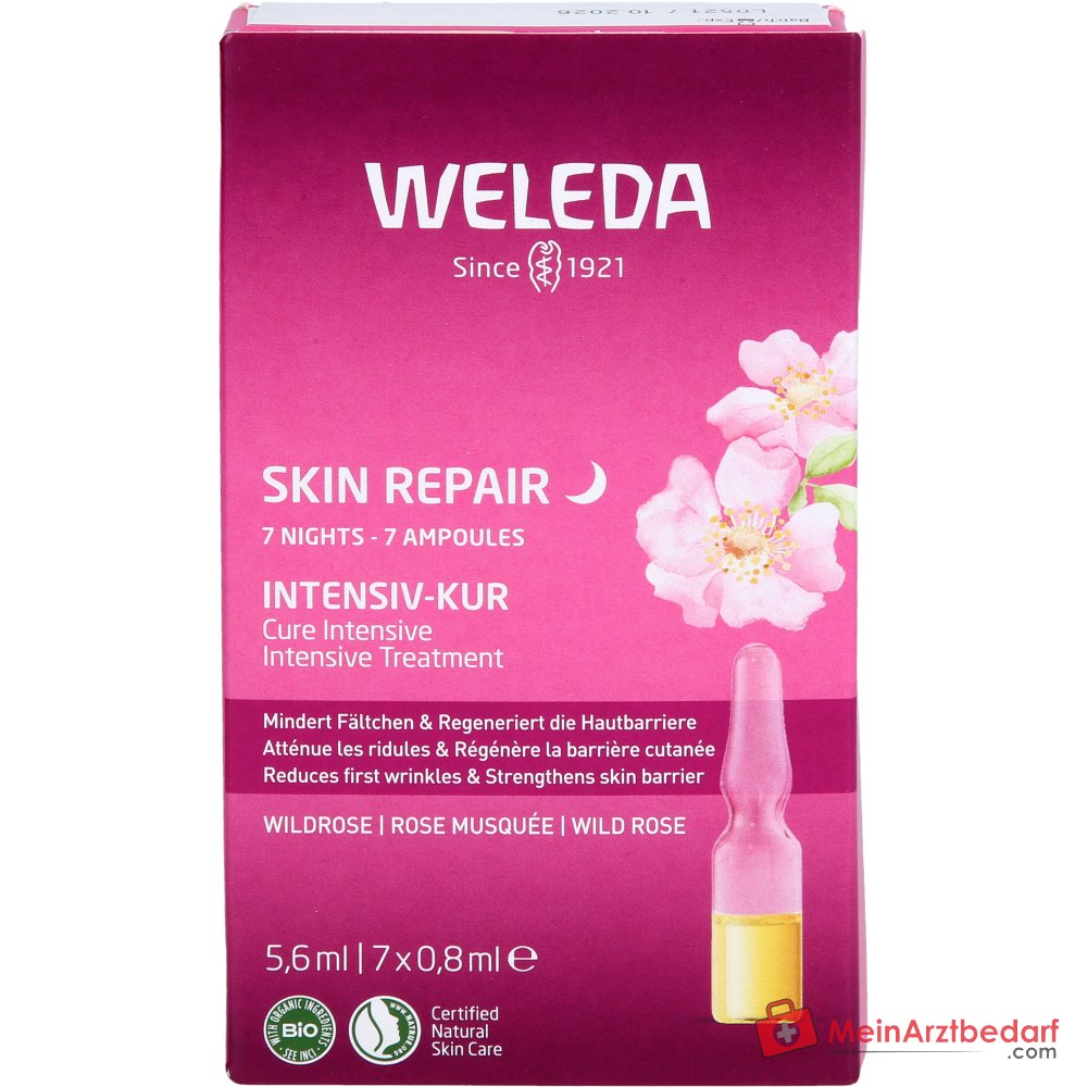 Weleda Skin Repair Intensiv-Kur Ampullen, 7 Stück (5,6 ml)