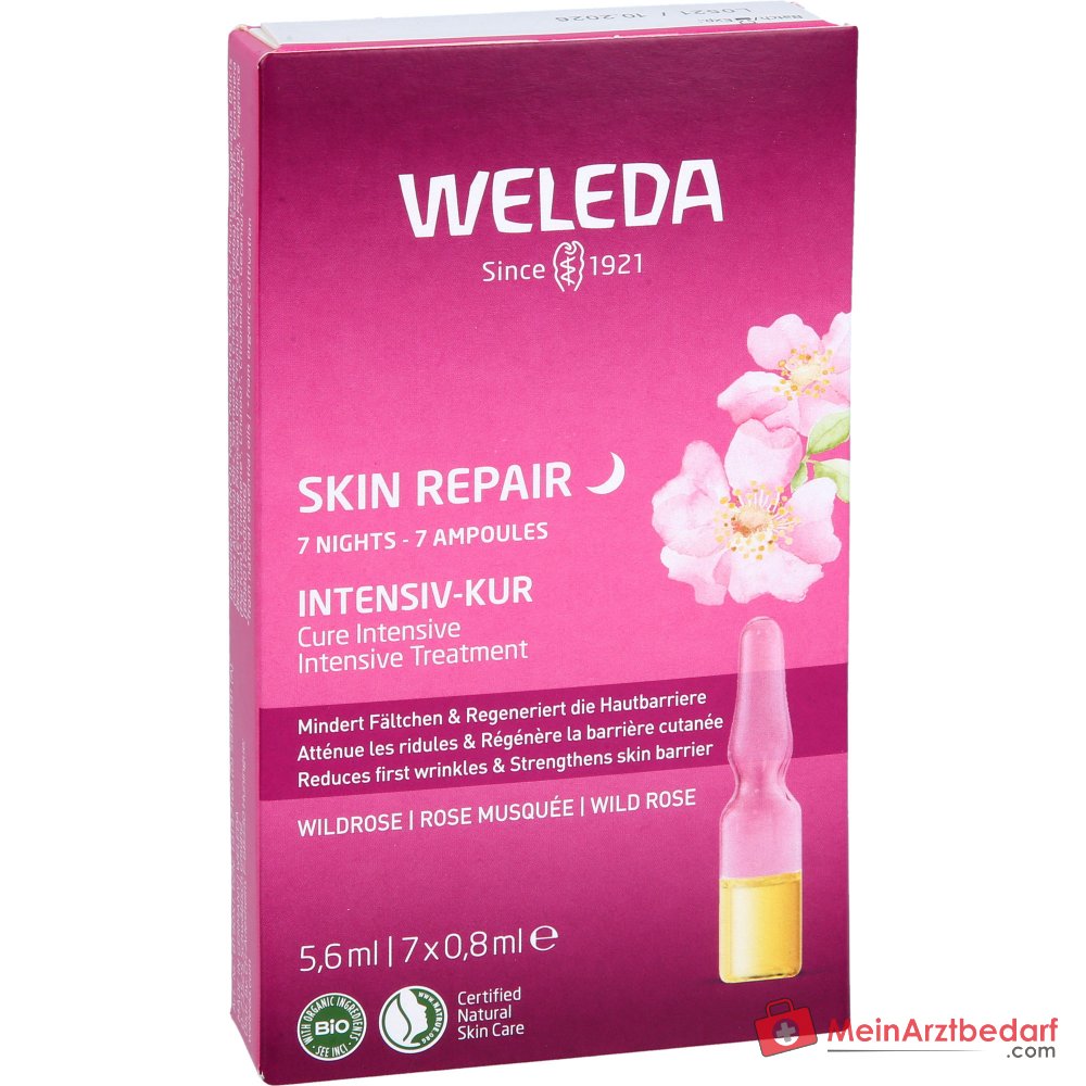 Weleda Skin Repair Intensiv-Kur Ampullen, 7 Stück (5,6 ml)