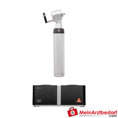 HEINE G100 LED GESCHLITZTES KOPFSTÜCK - BETA4 NT Ladegriff + NT4 Tisch-Ladegerät.