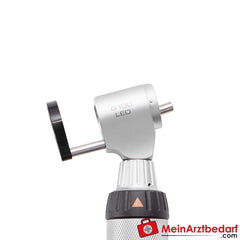 HEINE G100 LED GESCHLITZTES KOPFSTÜCK - BETA4 NT Ladegriff + NT4 Tisch-Ladegerät.