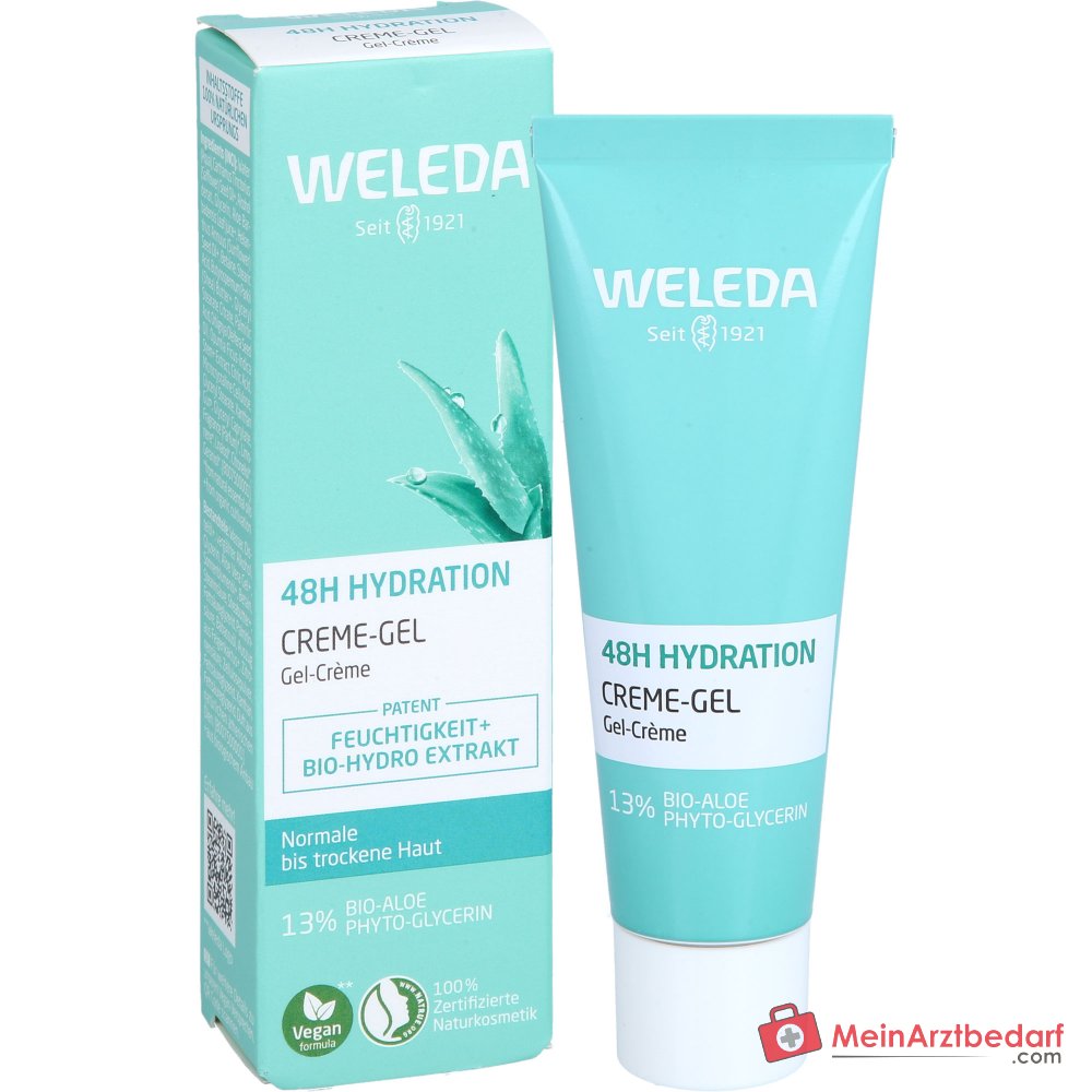 Weleda 48H Hydration Creme-Gel, 30 ml