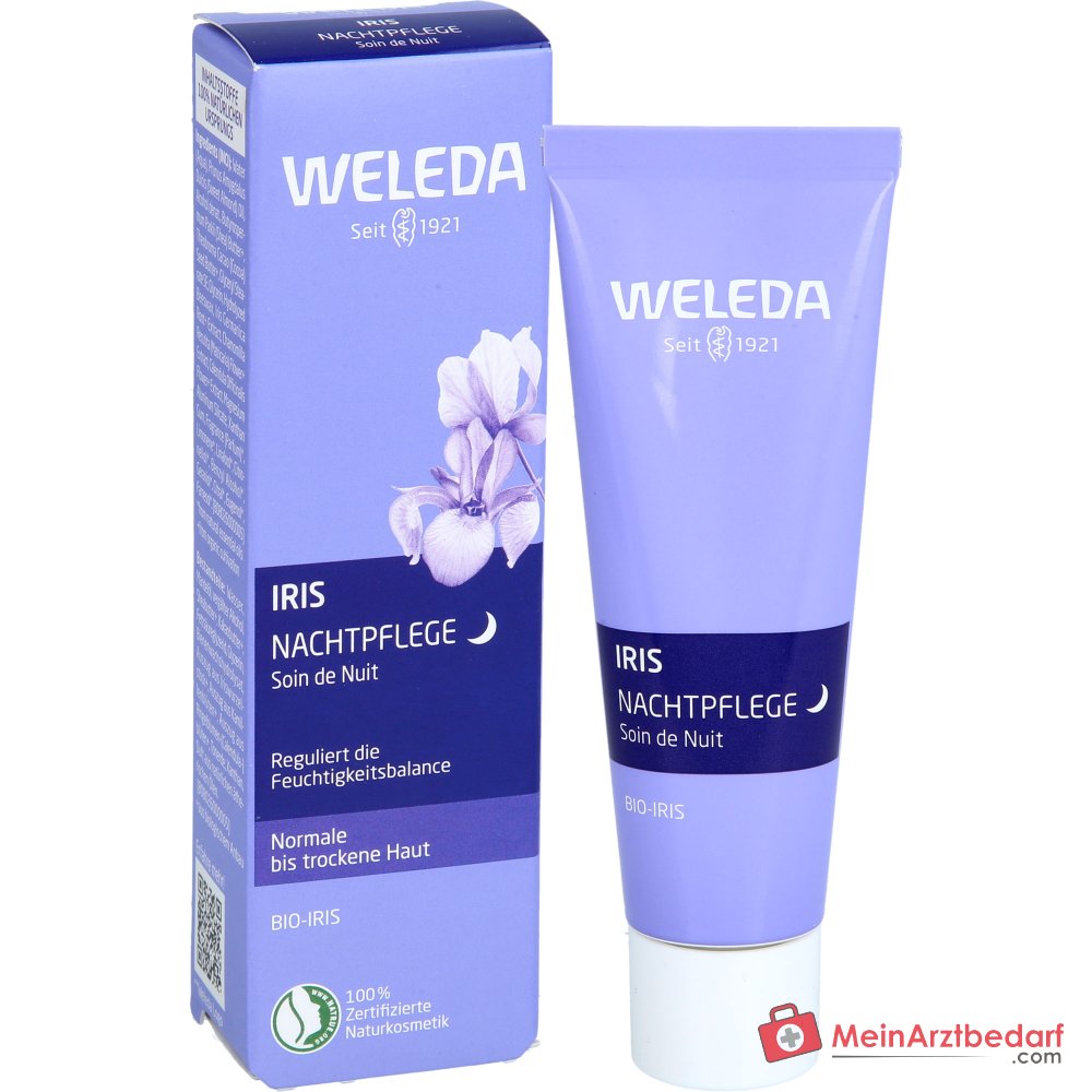 Weleda Iris Nachtpflege Creme, 30 ml