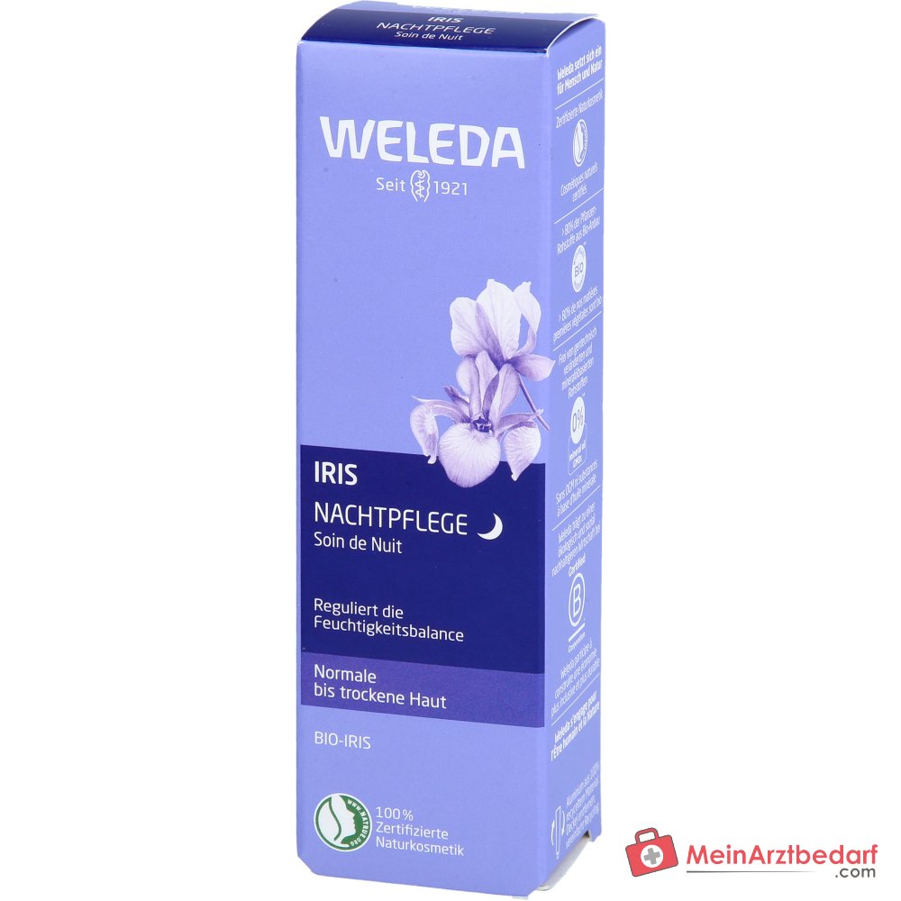 Weleda Iris Nachtpflege Creme, 30 ml