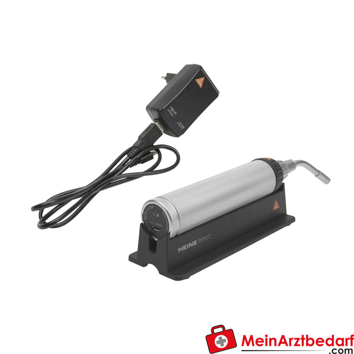 HEINE Finoff-Durchleuchter Kit 3,5V - Beta4 USB Ladegriff + USB Kabel + Steckernetzteil