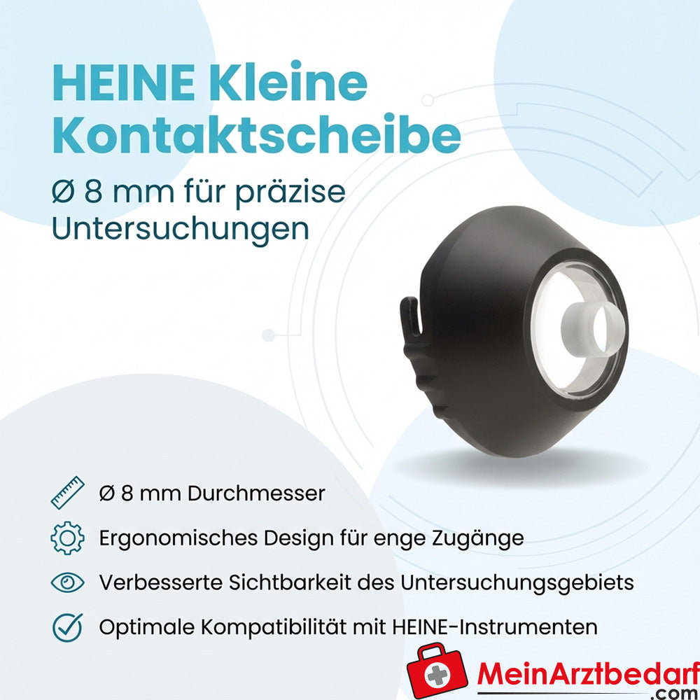 HEINE contact disc Ø 8 mm small for diagnostics and Heine instruments