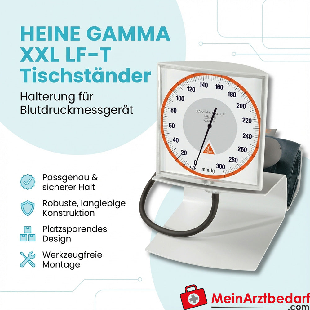 Heine Gamma XXL LF-T Table stand Holder for blood pressure monitor