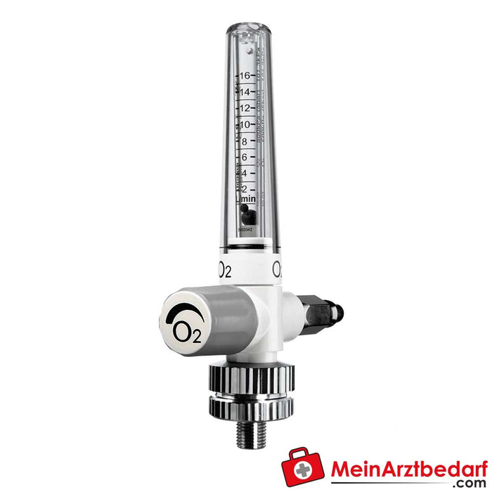 Dräger O2 flowmeter 16 l for wall junction box