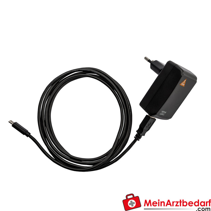 Fuente de alimentación enchufable HEINE E4-USBC con cable