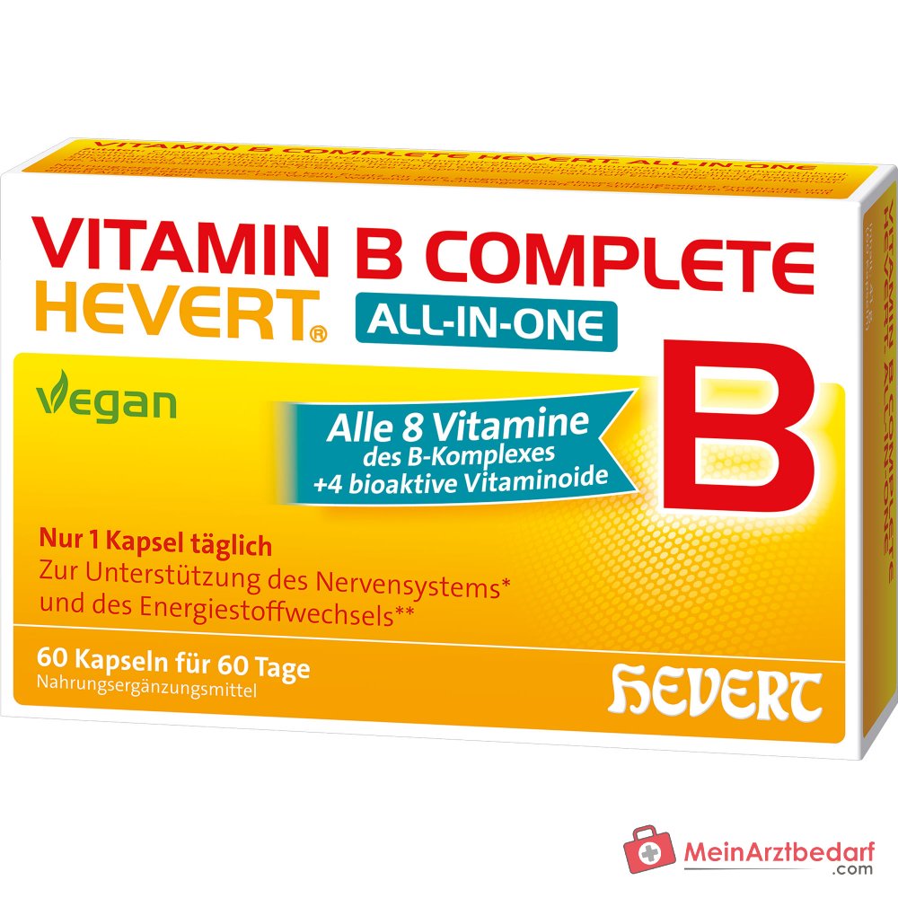 Hevert Vitamin B Complete All-in-One Kapseln, 60 St.