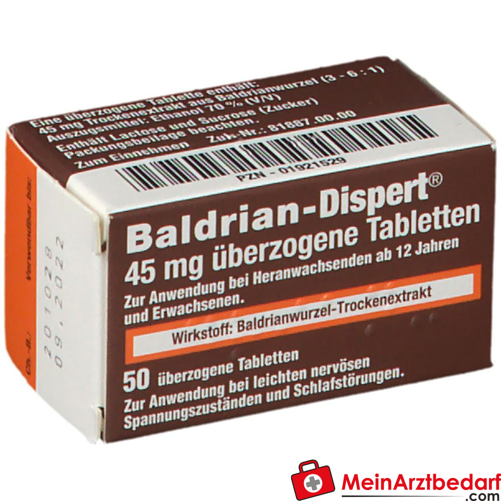 Baldrian-Dispert 45mg.