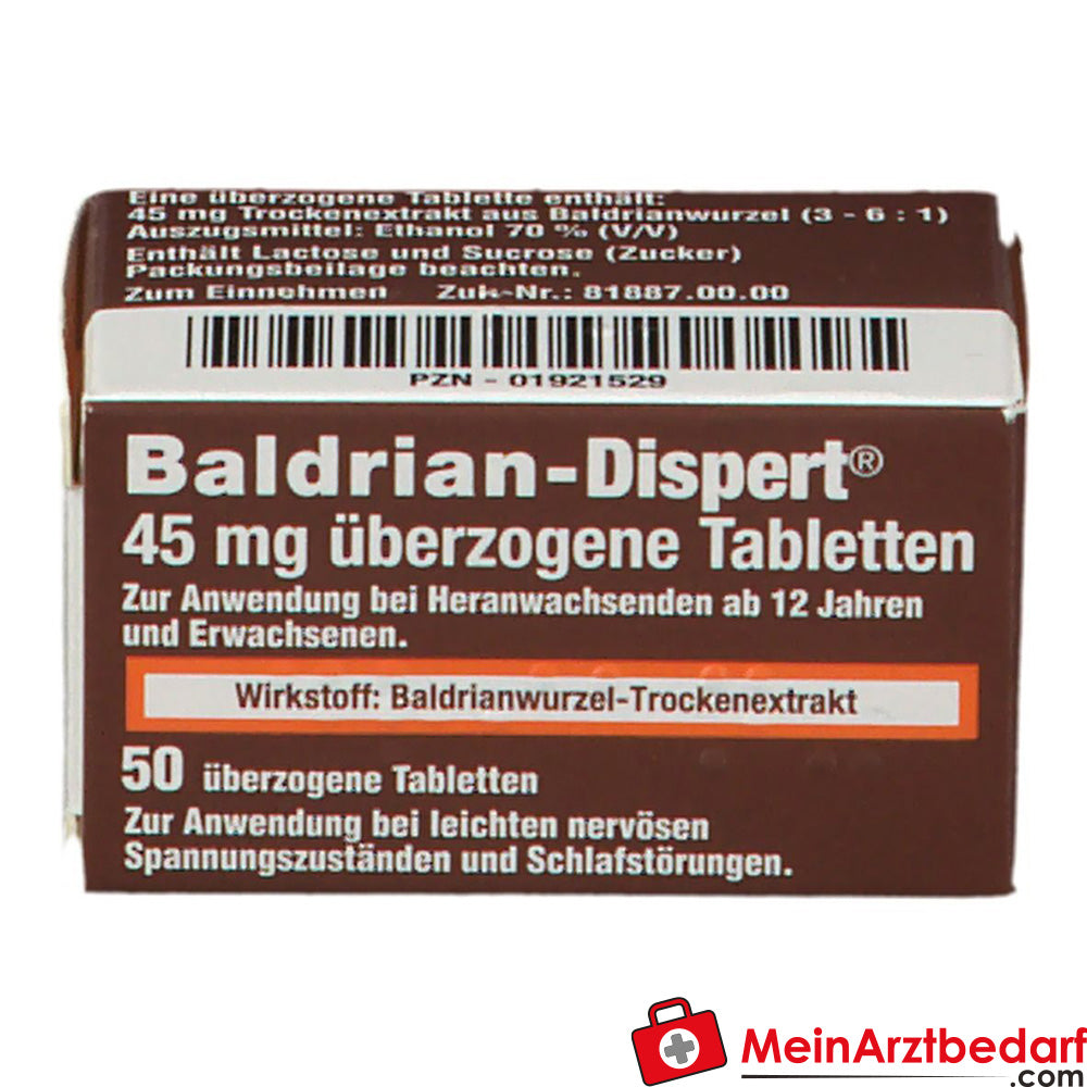 Baldrian-Dispert 45mg.