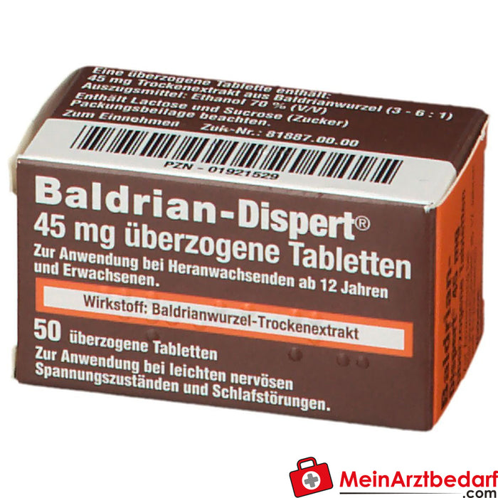 Valerian Dispert 45mg