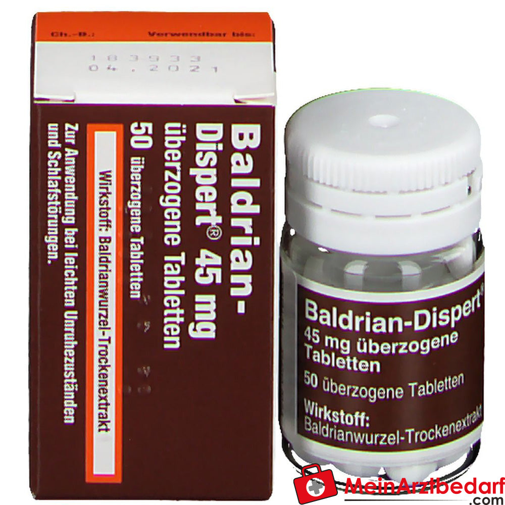 Baldrian-Dispert 45mg.