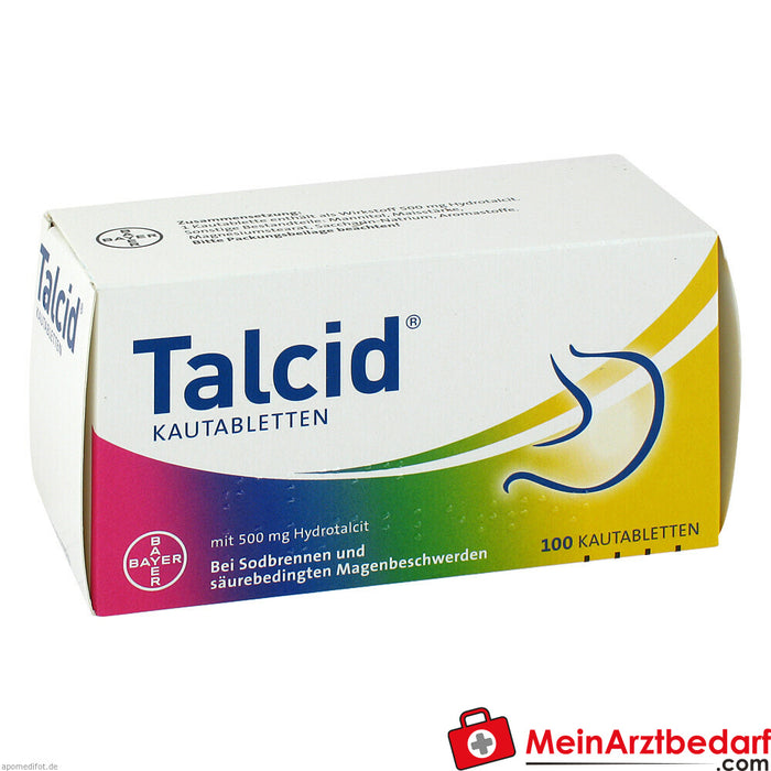 Talcid comprimidos masticables