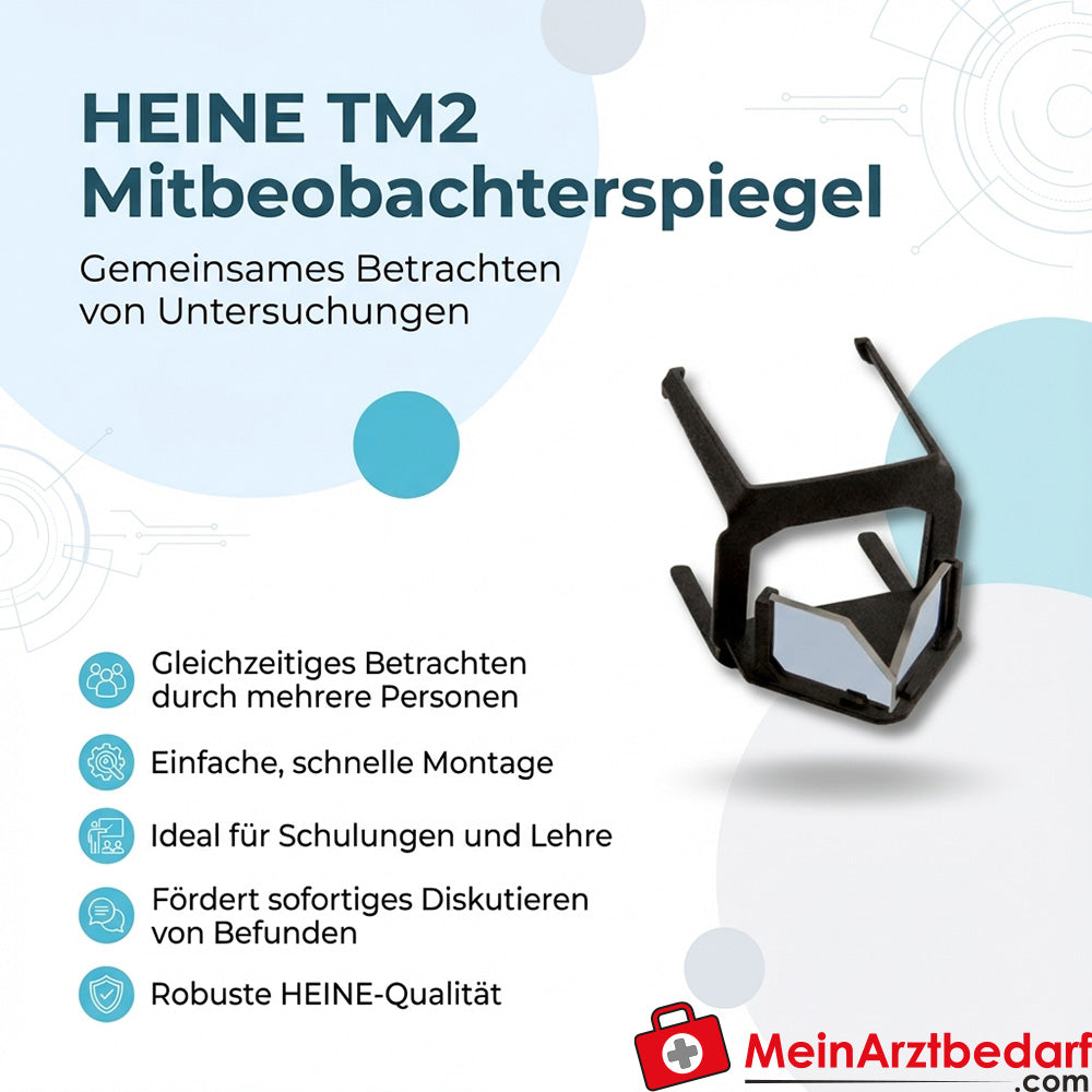 Heine TM2 Co-observer mirror for ophthalmoscope, diagnostics