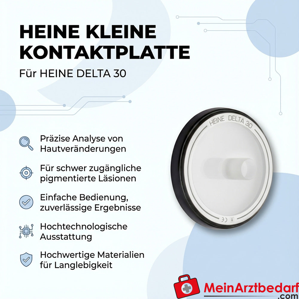 Heine kleine contactschijf voor DELTA 30/30 PRO