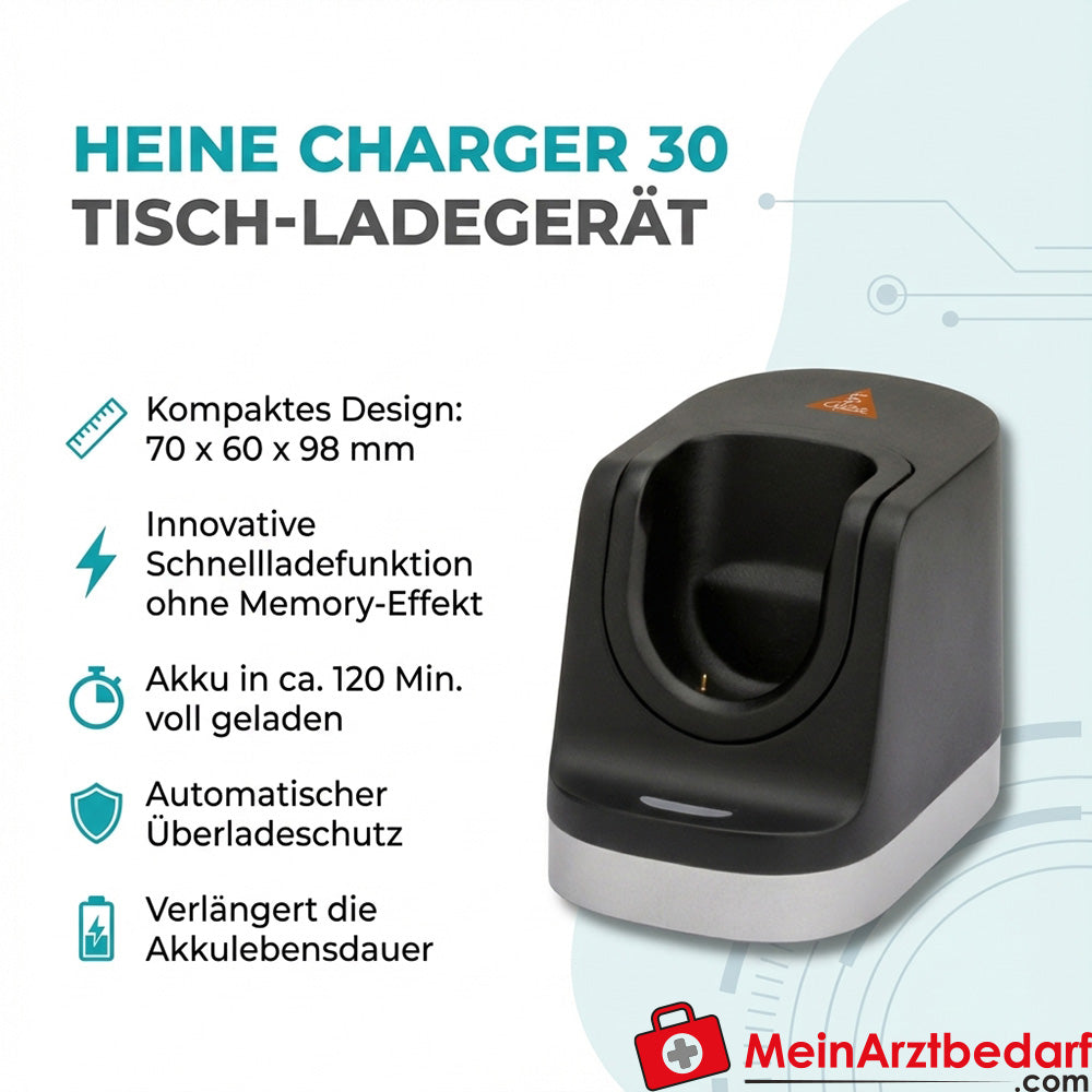 Heine Charger 30, tafellader voor DELTA 30/30 PRO